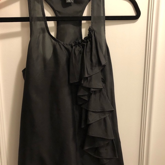 Club Monaco 100% silk top - Picture 2 of 3